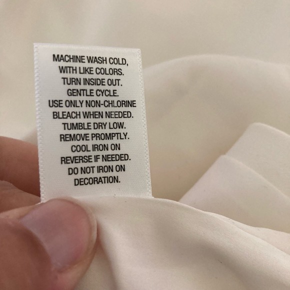 Touch of Cyn Womens Plus Size 2X White Tuxedo Stripe Blouse Flare Sleeve Tunic - Picture 8 of 8